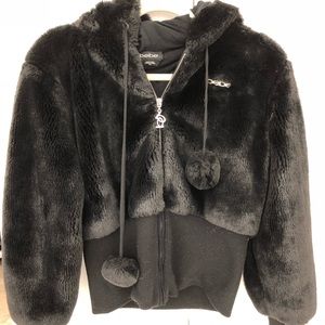 bebe black jacket